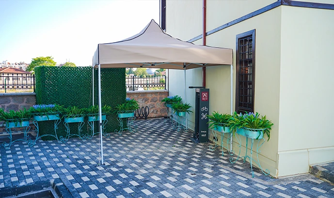 Güvenli Bisiklet Park Alanı